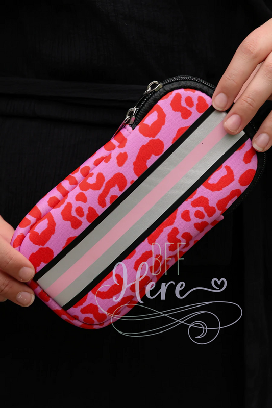 Neoprene Sunglass Case -- Feeling Sassy - BFF Here