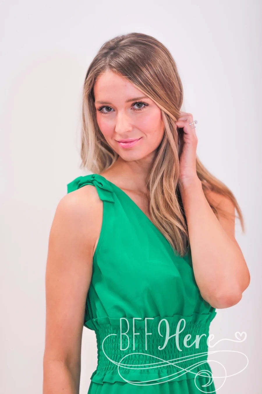 PREORDER-Island Vacay Maxi Dress—Green - BFF Here