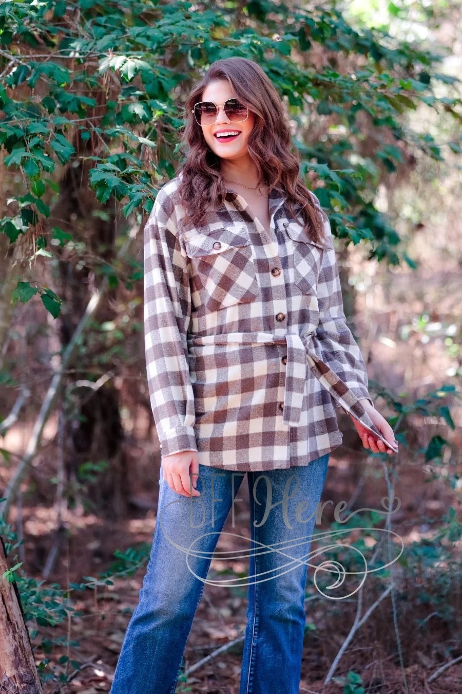 Maple Plaid Shacket - BFF Here