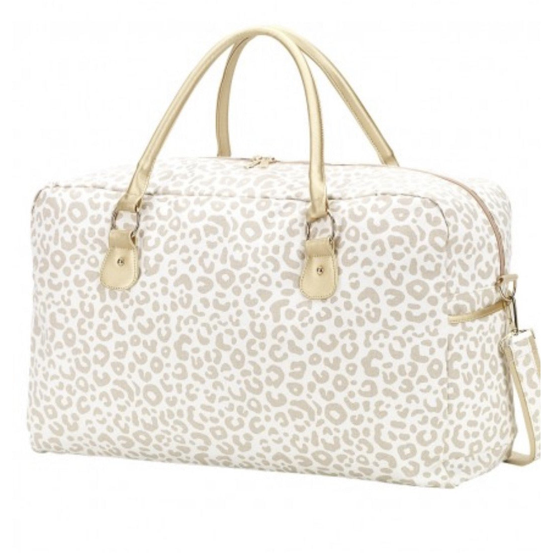 Natural Leopard Travel Bag - BFF Here