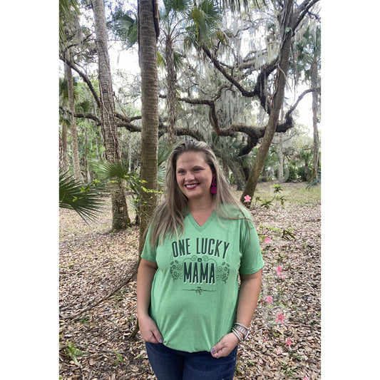 One Lucky Mama Shirt - BFF Here