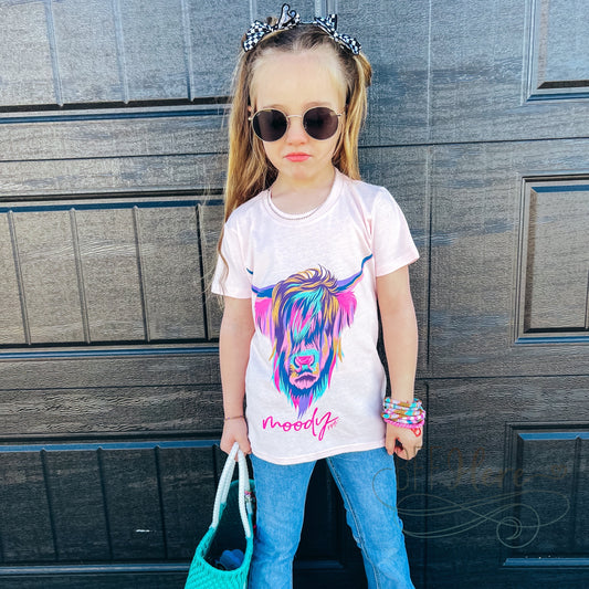 Colorful Moody  Tee  — Youth - BFF Here