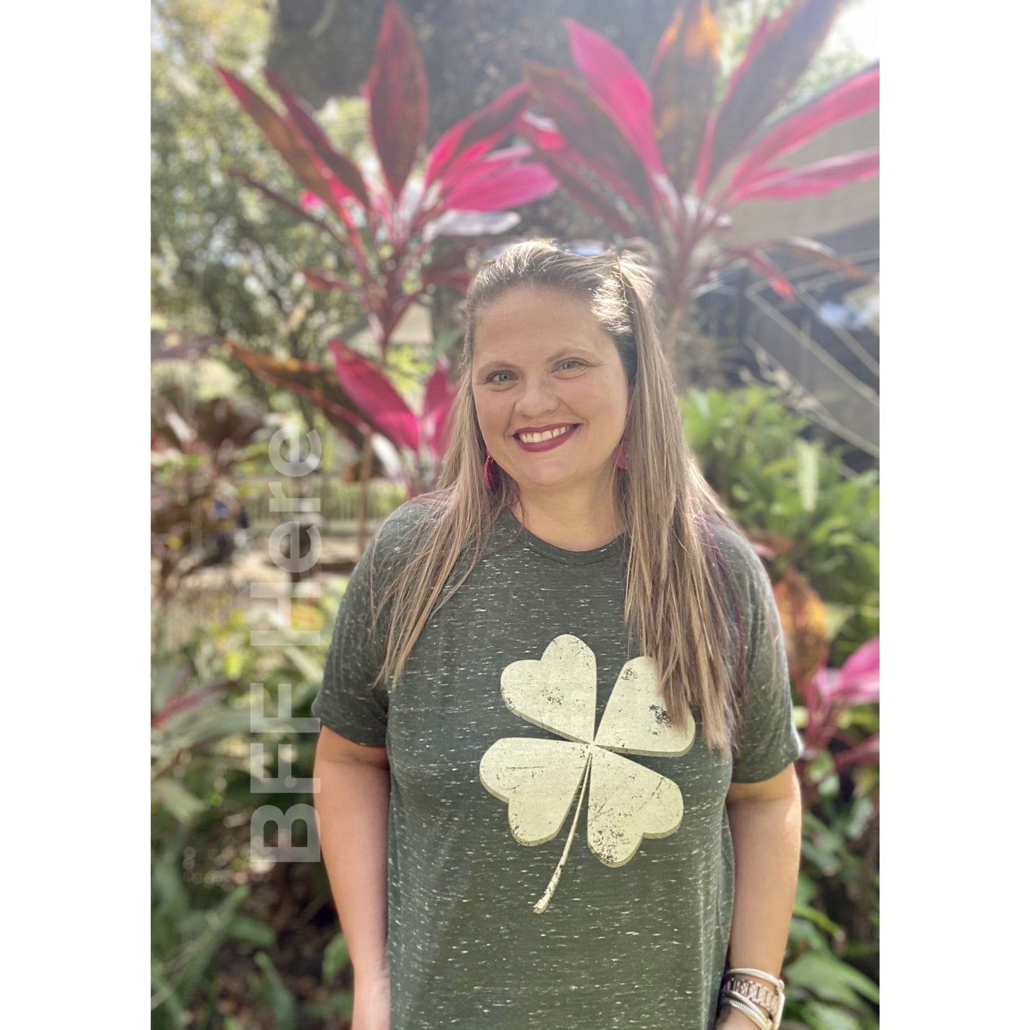 Four Leaf Clover Shirt - BFF Here