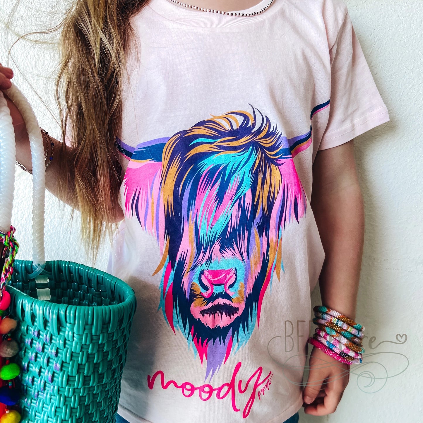 Colorful Moody  Tee  — Youth - BFF Here