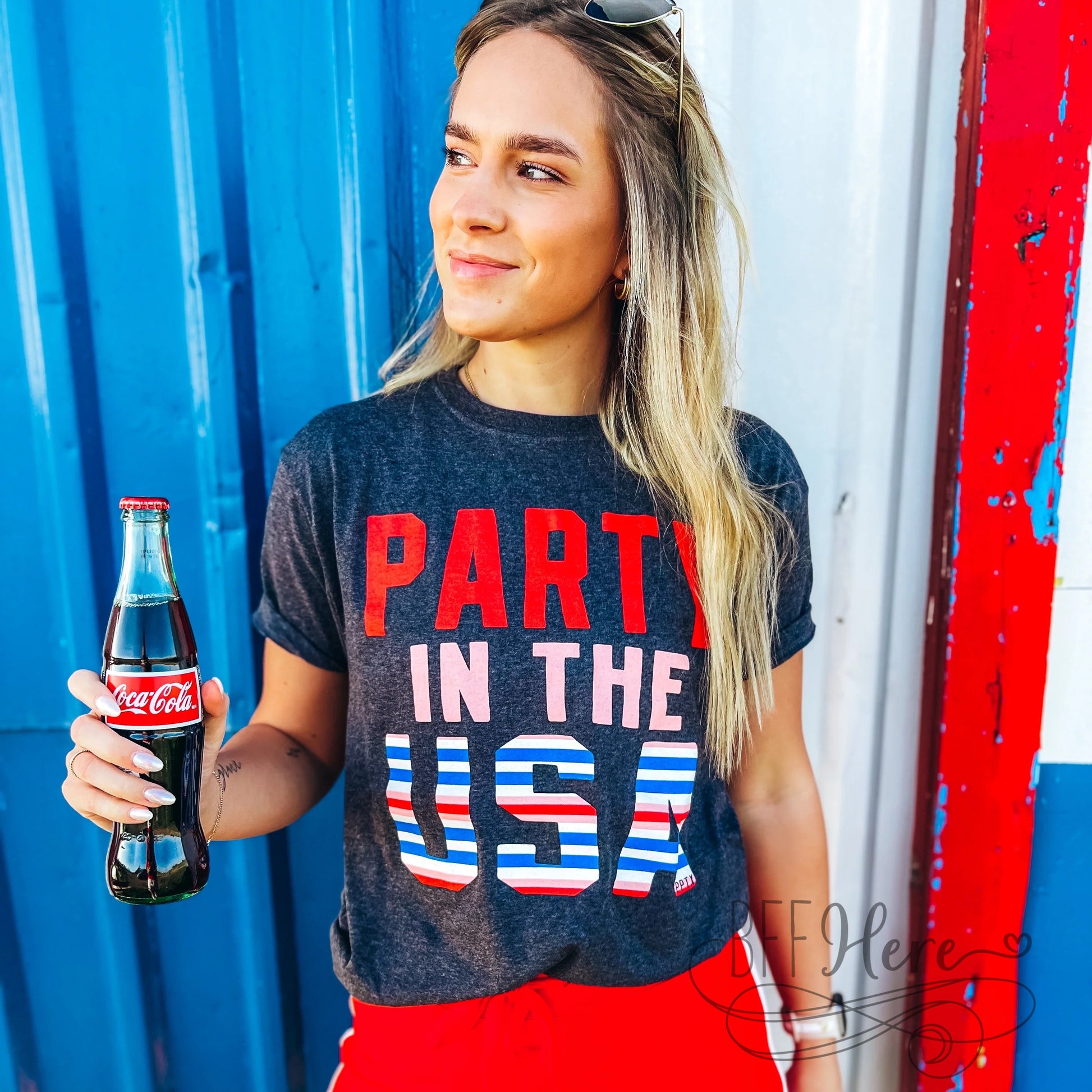 Party in the USA T-Shirt - BFF Here