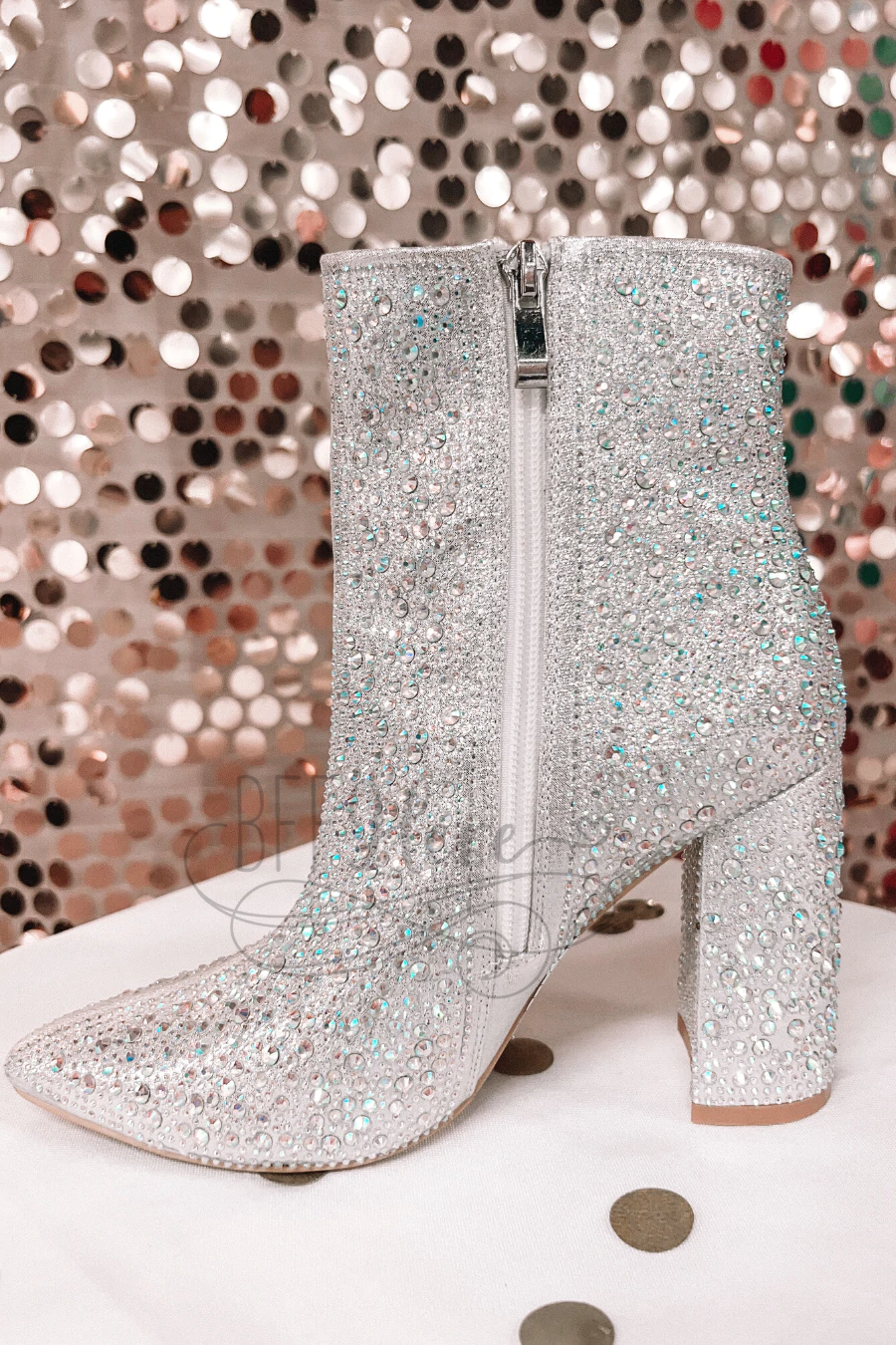 Dripping In Rhinestones Boots - BFF Here