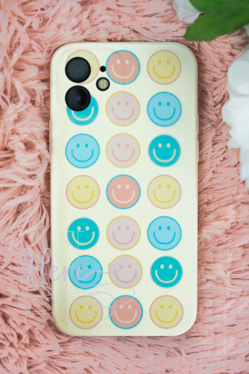 Happy Vibes iPhone Case - BFF Here
