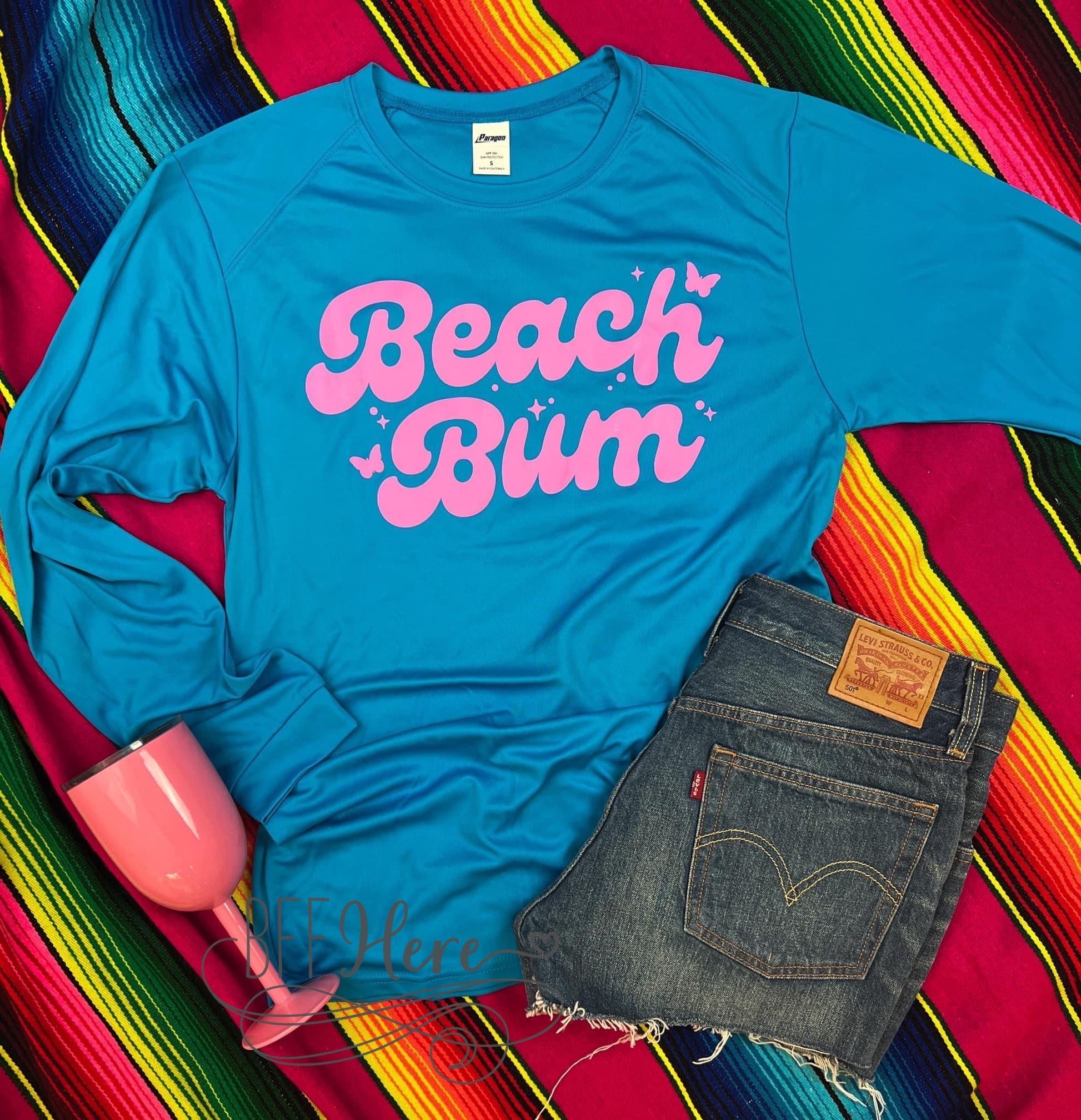 Beach Bum Swim Shirt - BFF Here