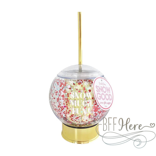 PREORDER—  Snow Much Fun Confetti Snowglobe Cup by Packed Party - BFF Here