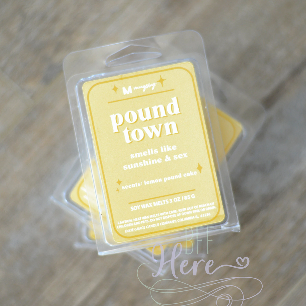 Pound Town Funny Wax Melt - BFF Here