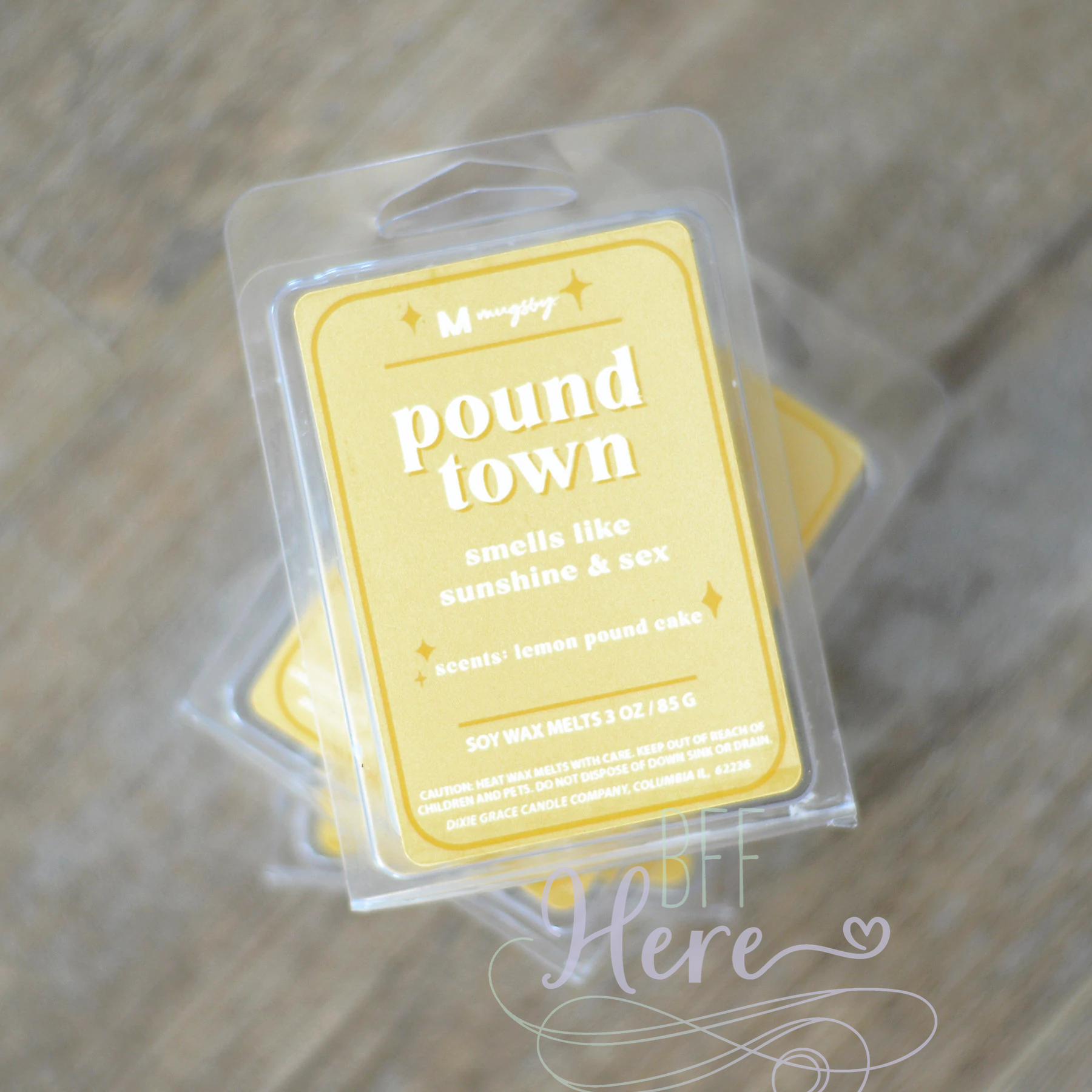 Pound Town Funny Wax Melt – BFF Here