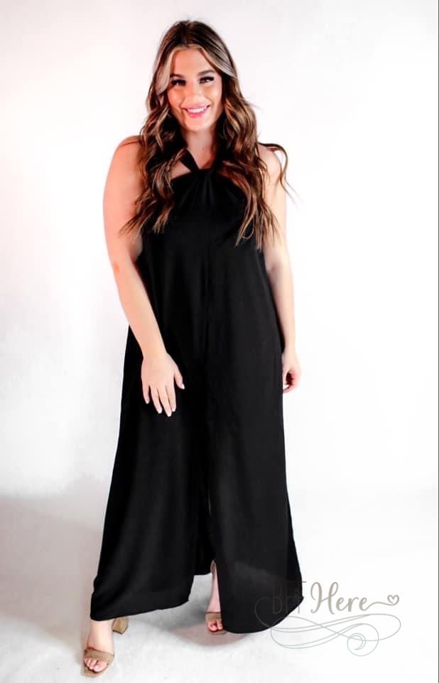 PREORDER-Carmen Maxi Dress / Black - BFF Here
