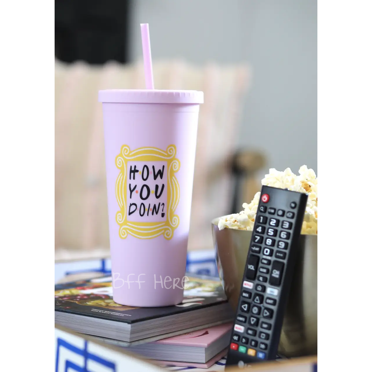 Matte Tumbler 22 oz (Lavender) - How You Doin' - BFF Here