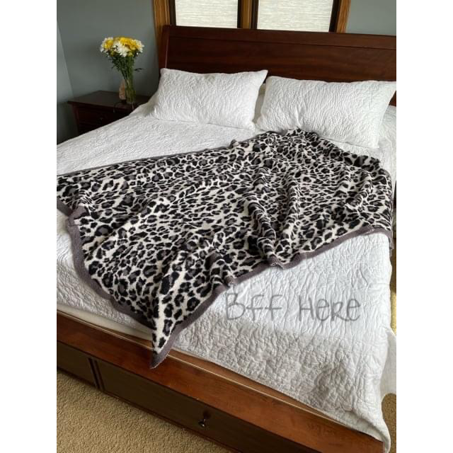 Luxe Jacquard Blanket -- Choice of Color - BFF Here