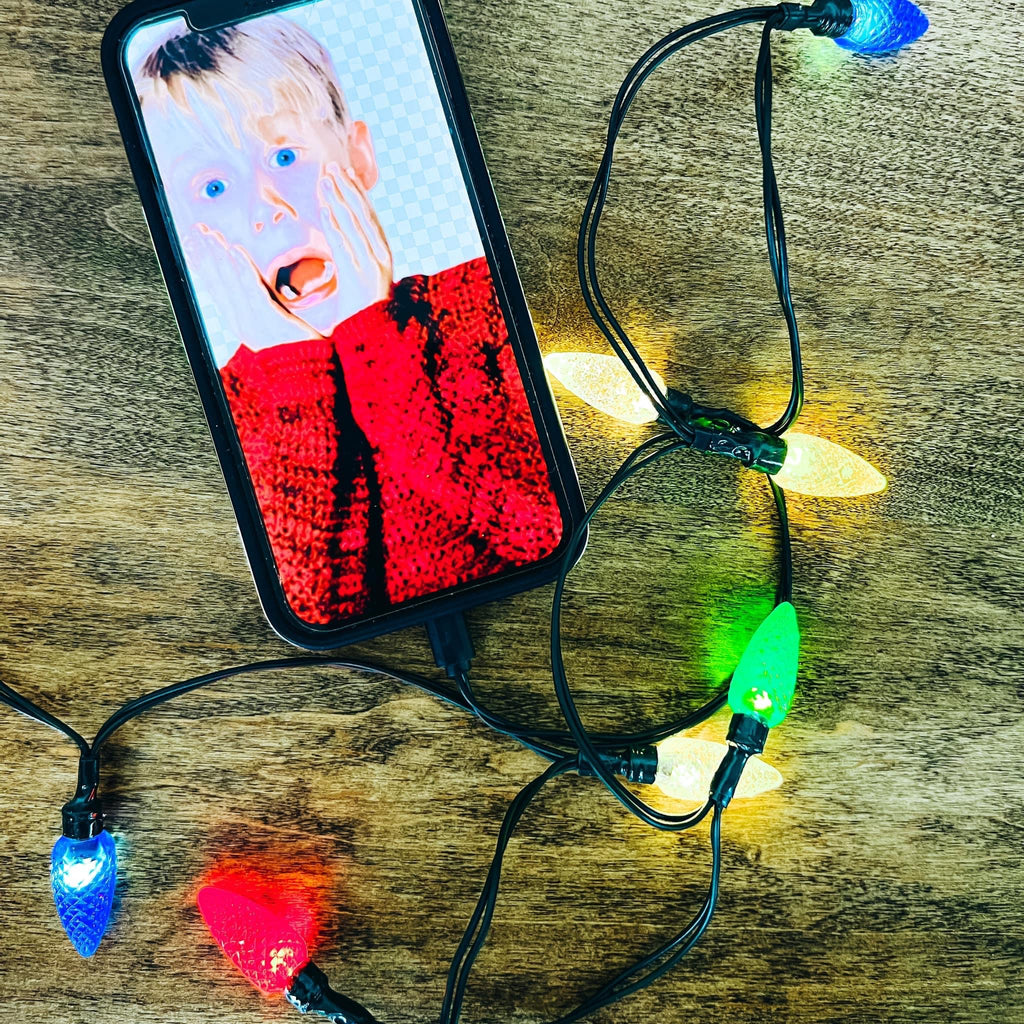 Christmas Light Phone Charger - BFF Here