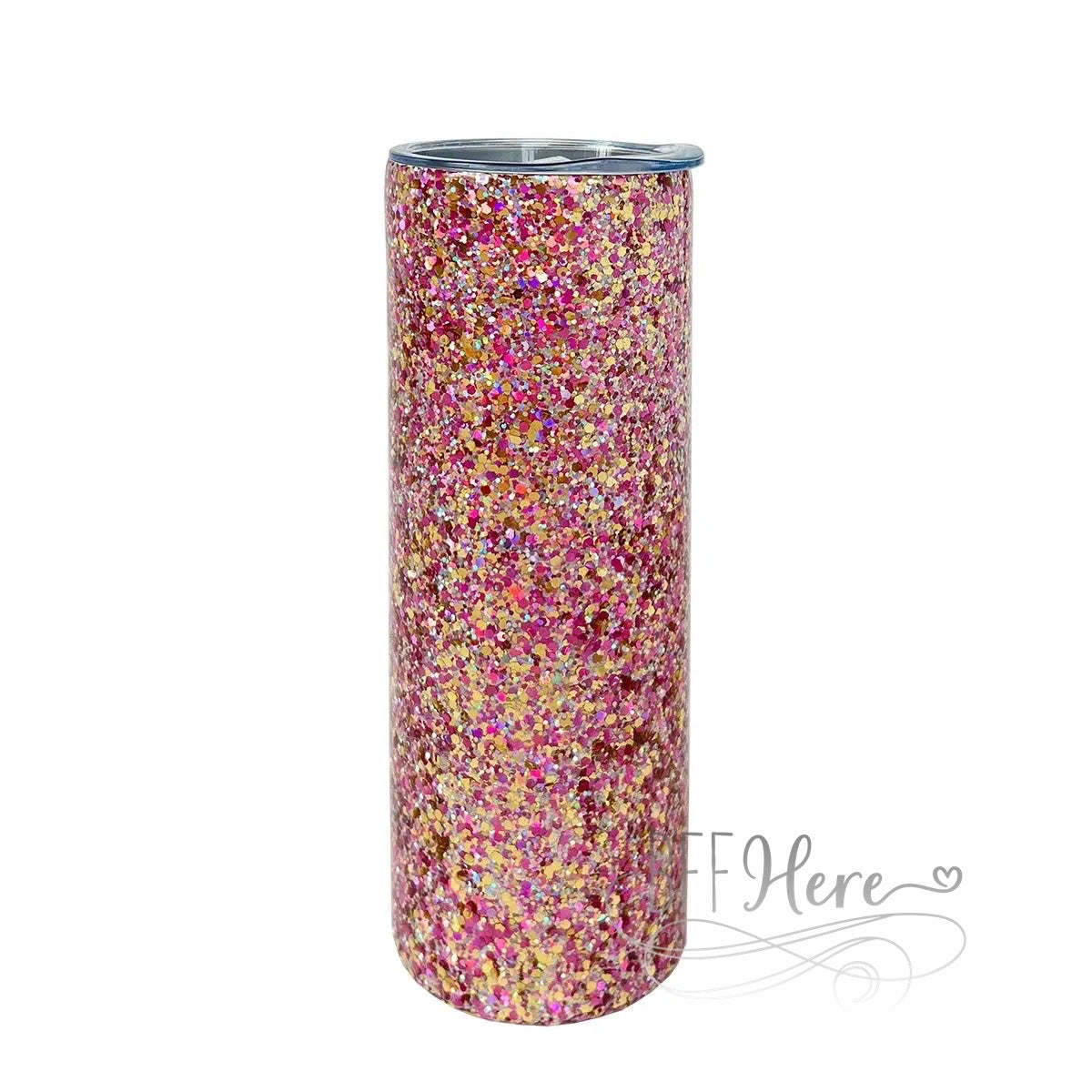 PREORDER— More Glitter More Fun Stainless Sipper by Packed Party - BFF Here