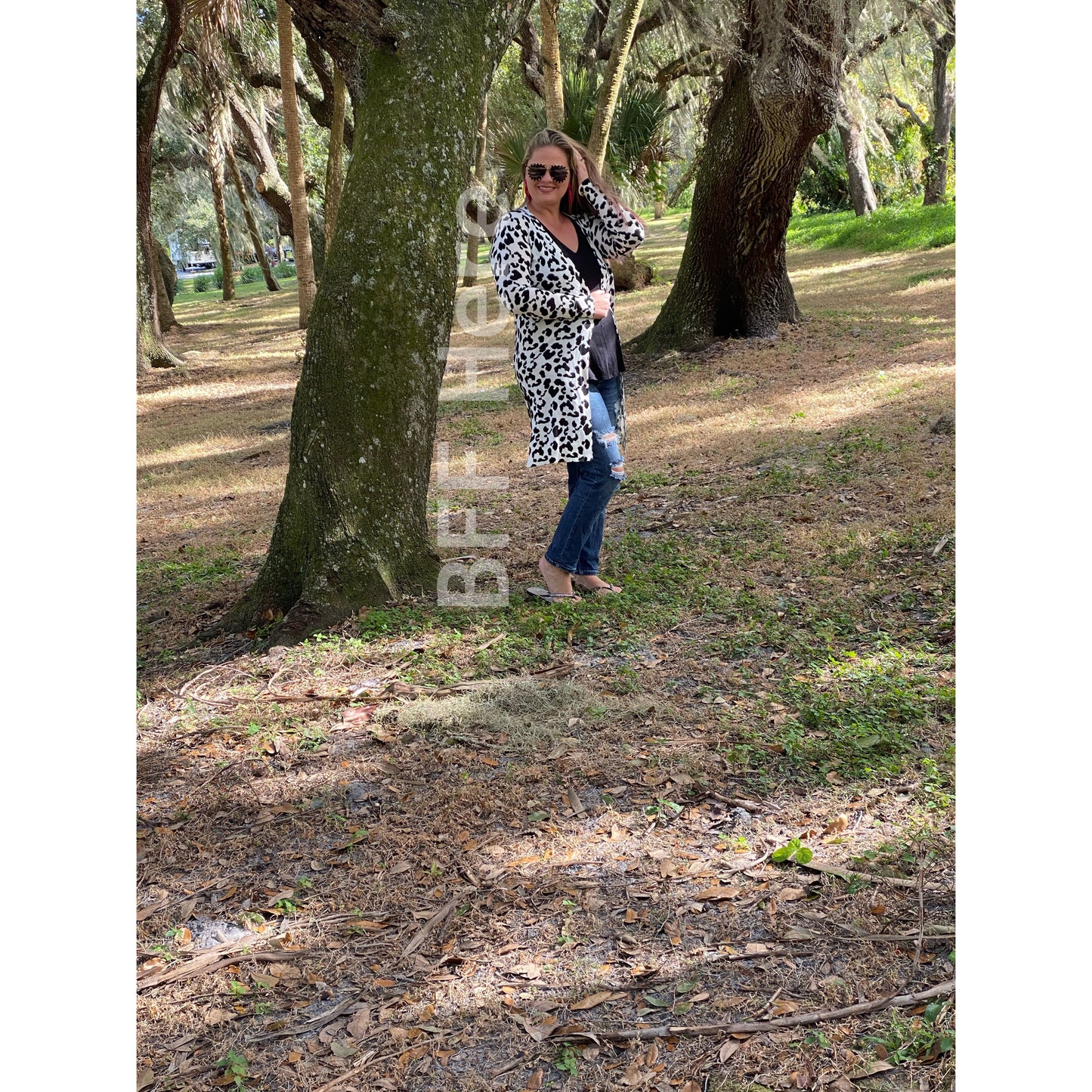 Alice Animal Print Cardigan - BFF Here