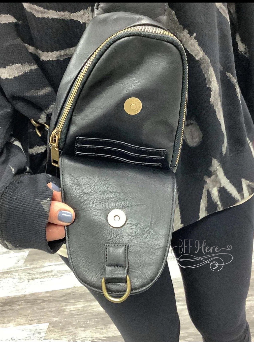 The Savannah Sling — Black - BFF Here