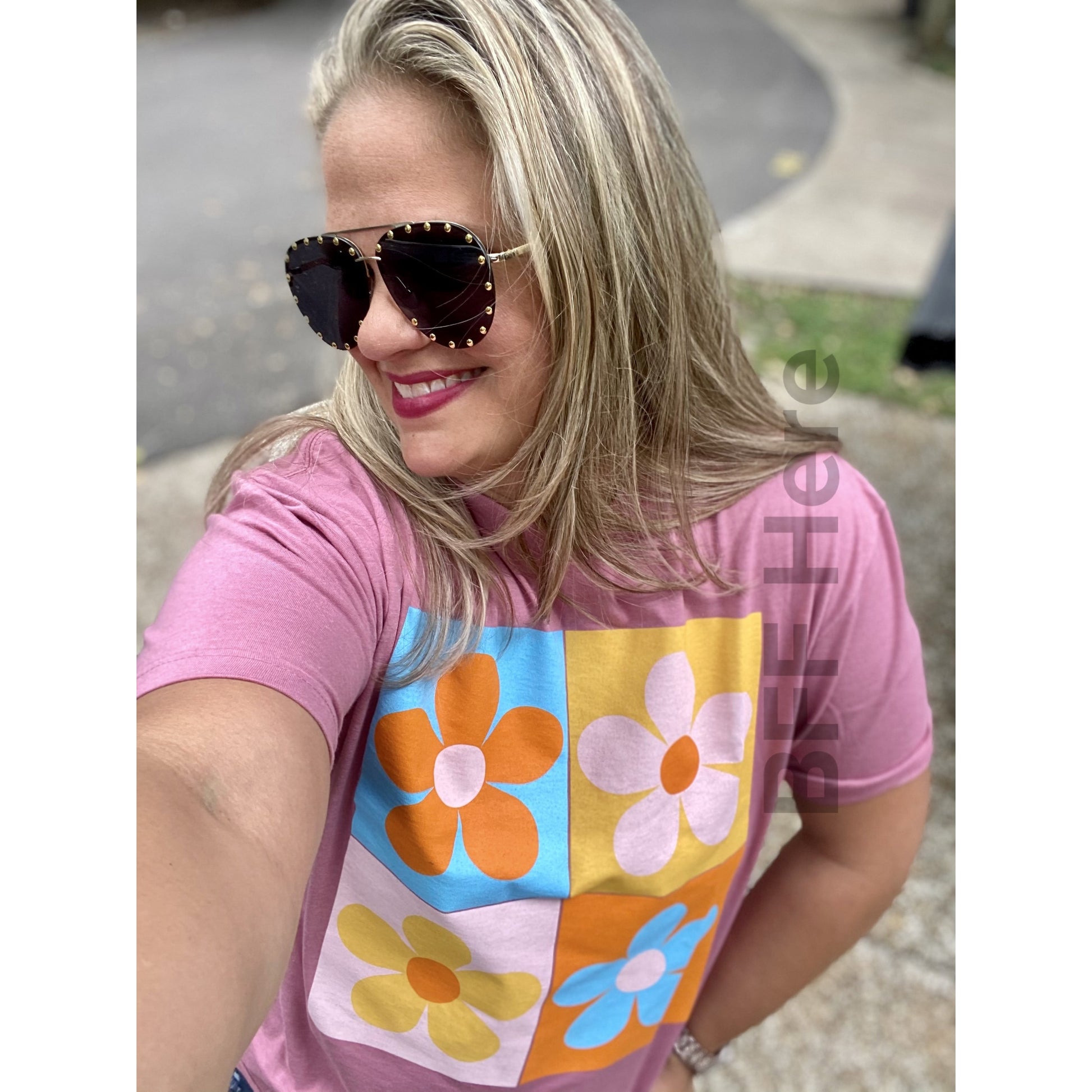 Flower Power T-shirt - BFF Here