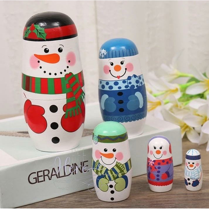 Nesting Snowman Family Set - BFF Here