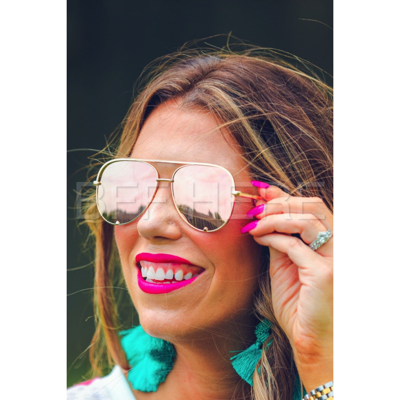 Blair Aviator Sunglasses -- Choice of Color - BFF Here