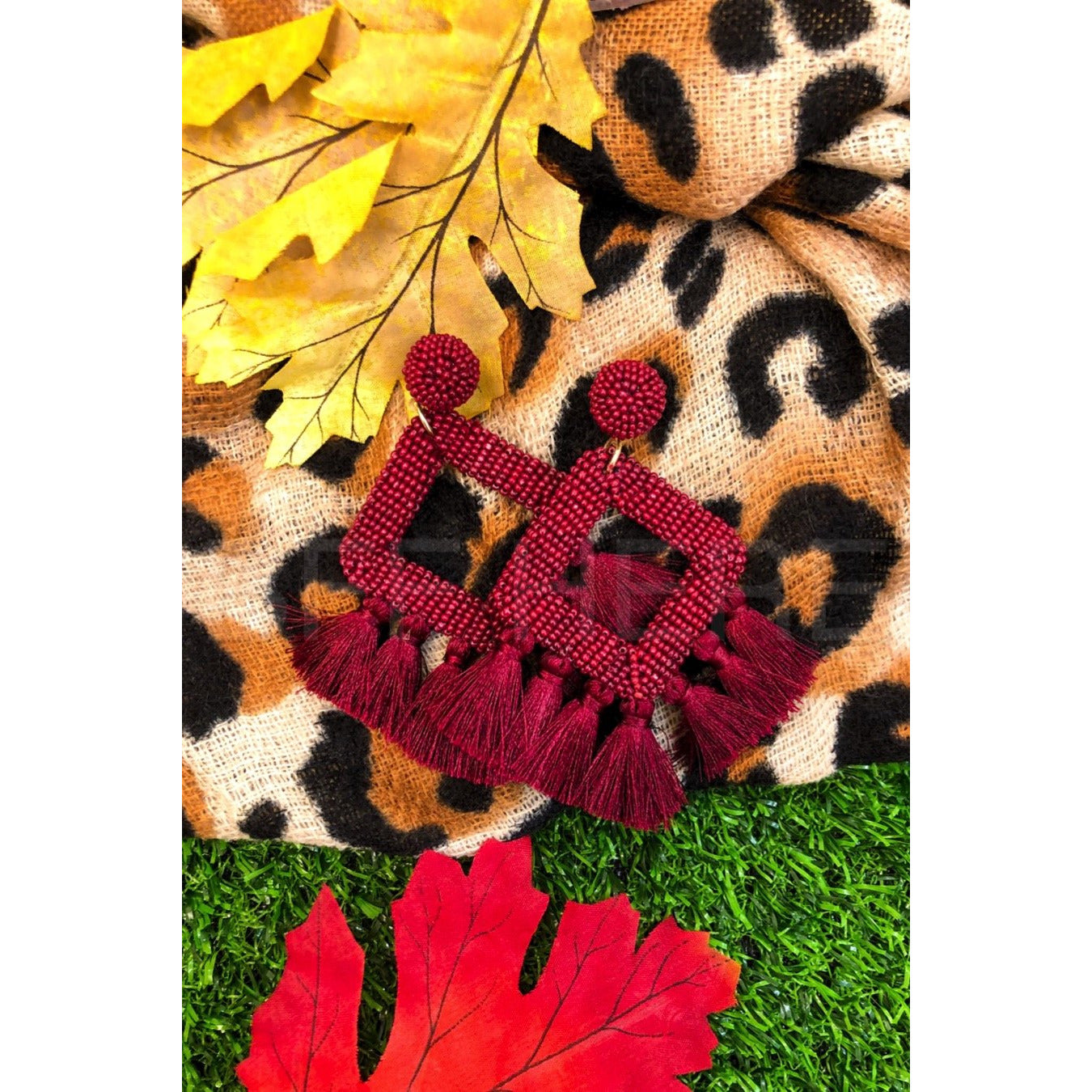 Ellie Fringe Drop Earrings - BFF Here