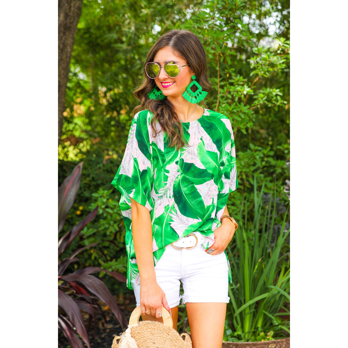 Tate Tropical Print Tunic - BFF Here