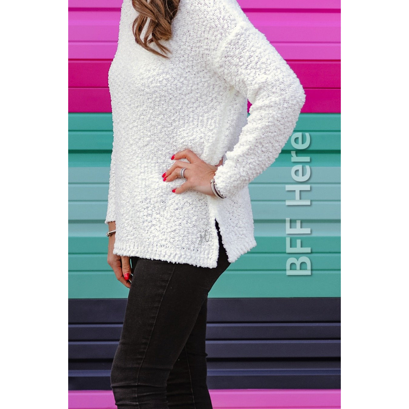 Noah Popcorn Sweater - BFF Here