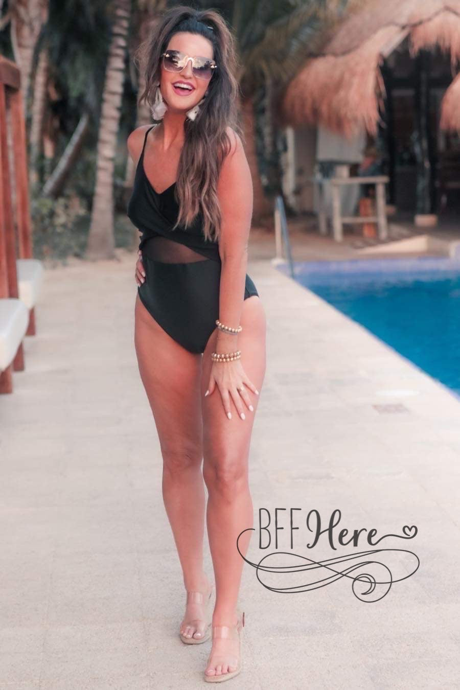 PREORDER—On A Yacht Mesh Swimsuit - BFF Here