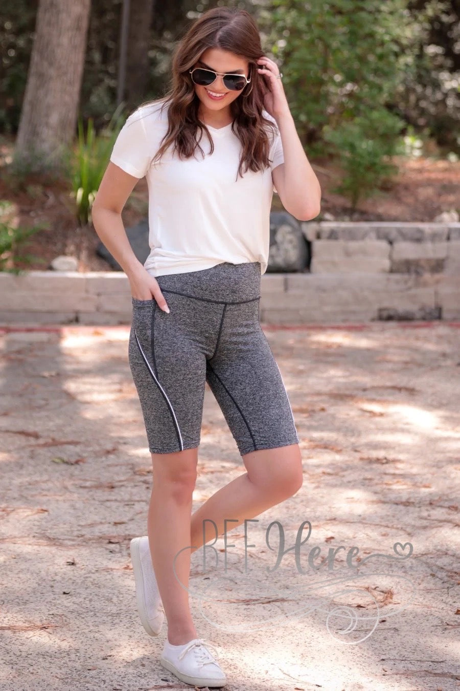 Total Knockout Biker Shorts - BFF Here