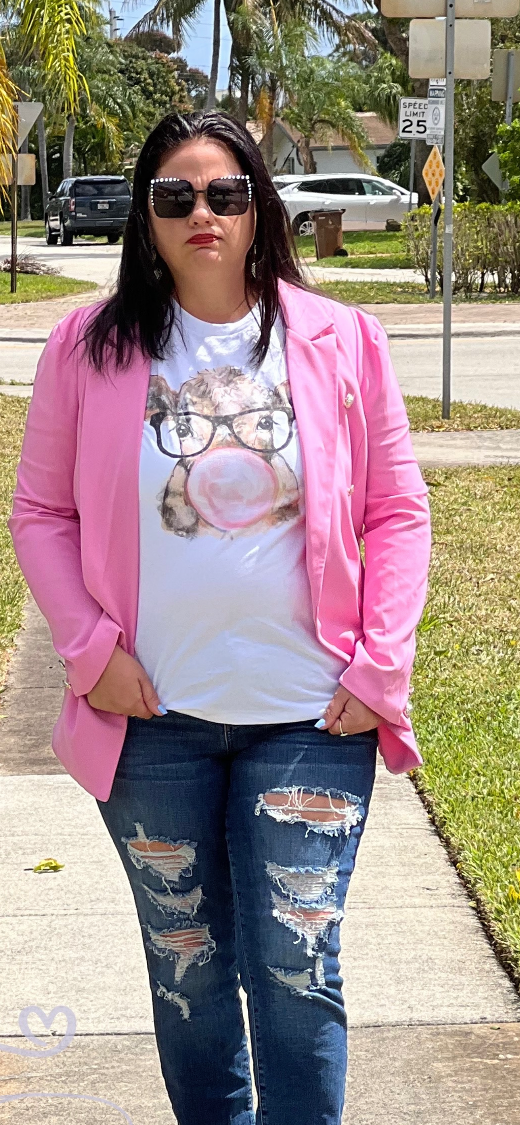 Elsie The Bubble Gum Cow T-Shirt - BFF Here