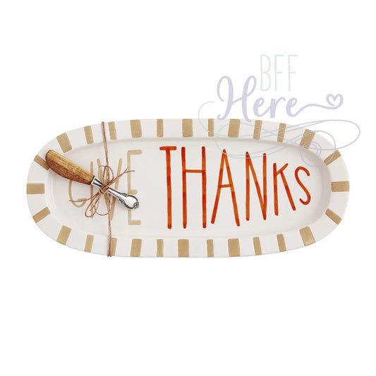 Give Thanks Hostess Set by Mud Pie - BFF Here