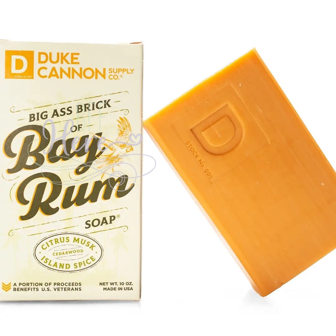 Big Ass Brick Of Soap — Bay Rum by Duke Cannon - BFF Here