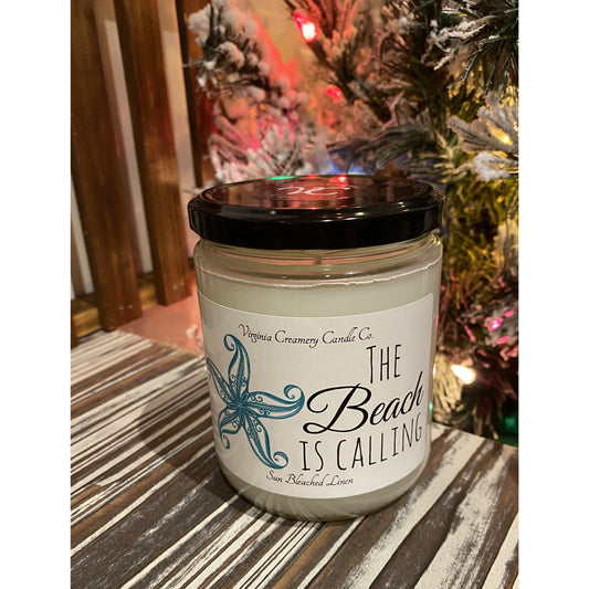 The Beach Is Calling   -- 16oz Candle - BFF Here