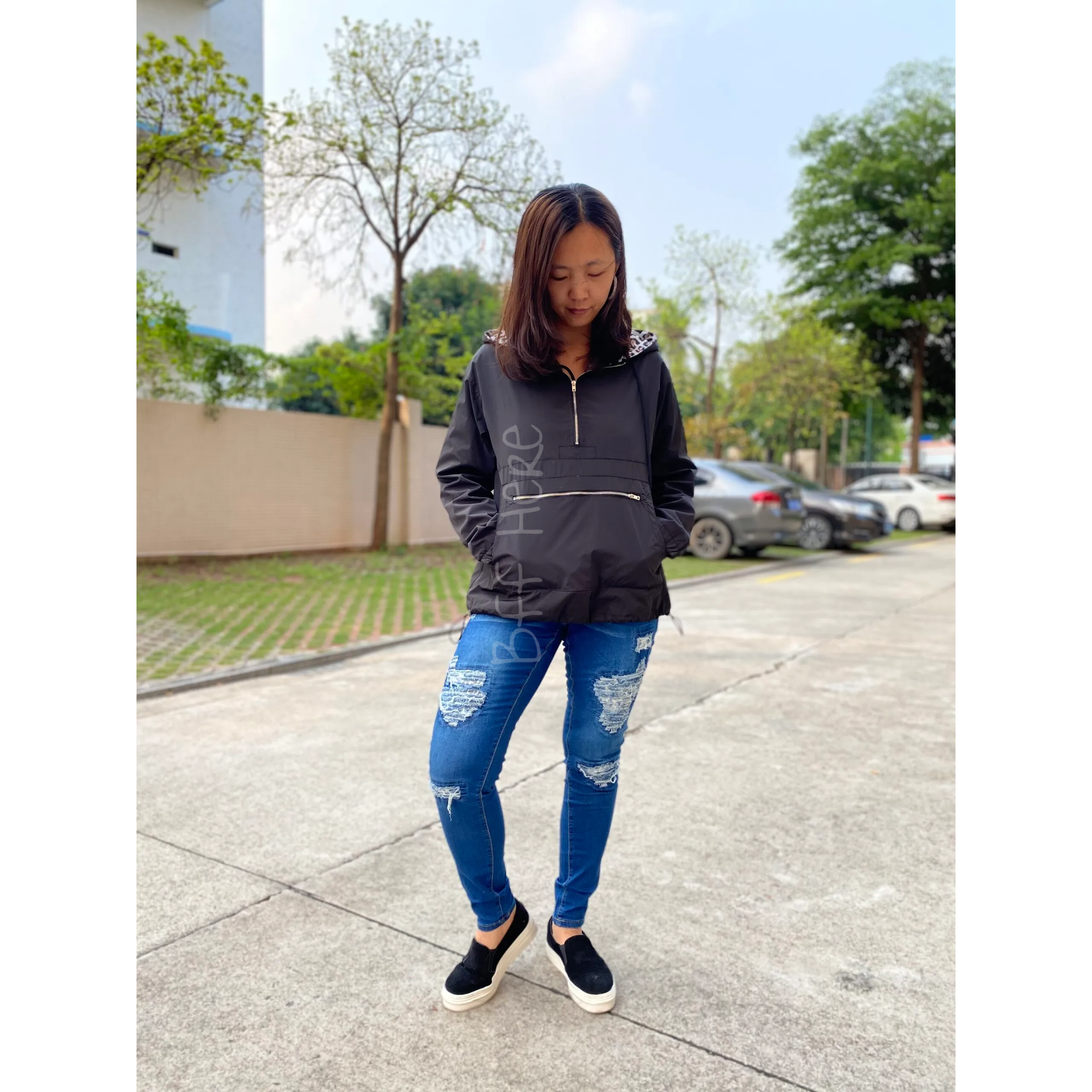 Shirley Leopard Windbreaker - BFF Here