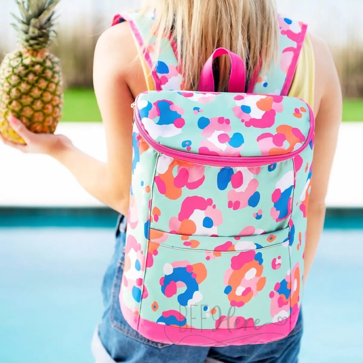 Safari Party Backpack Cooler - BFF Here