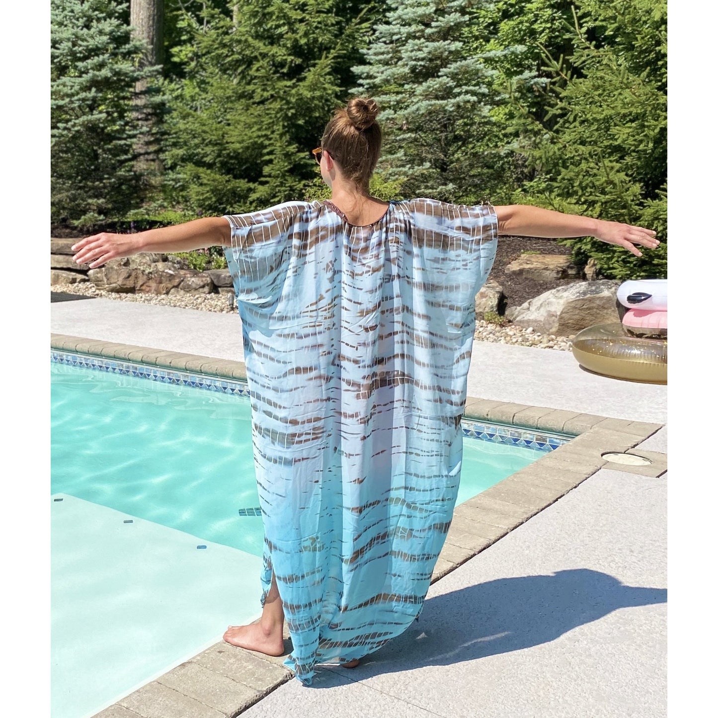 Tie Dye Splash Caftan - BFF Here