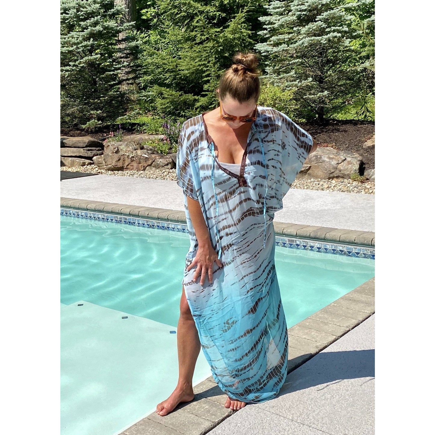 Tie Dye Splash Caftan - BFF Here