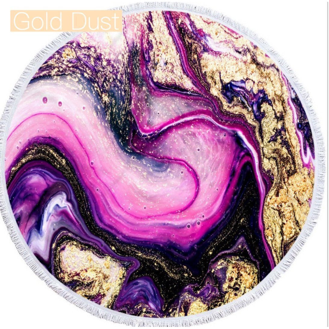 Geode Microfiber Beach Towels -- Choice of Color - BFF Here