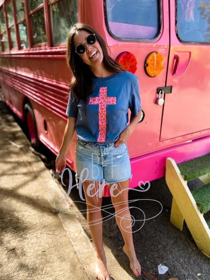 Wild About Jesus Cross T-Shirt - BFF Here