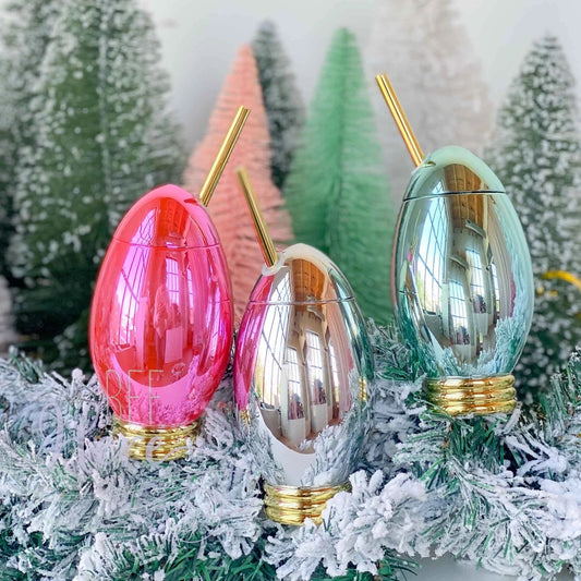 Christmas Magic Vintage Light Sipper Set of 3 by Packed Party - BFF Here