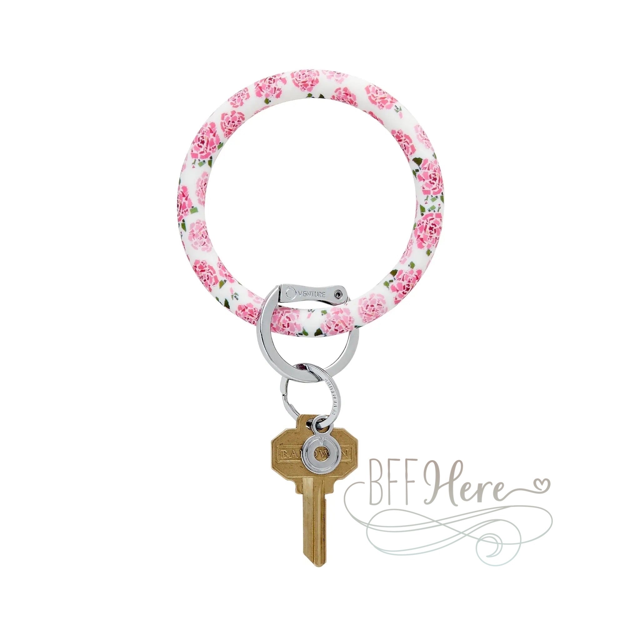 50 States Pink - Silicone Big O-Key Ring  by Oventure - BFF Here