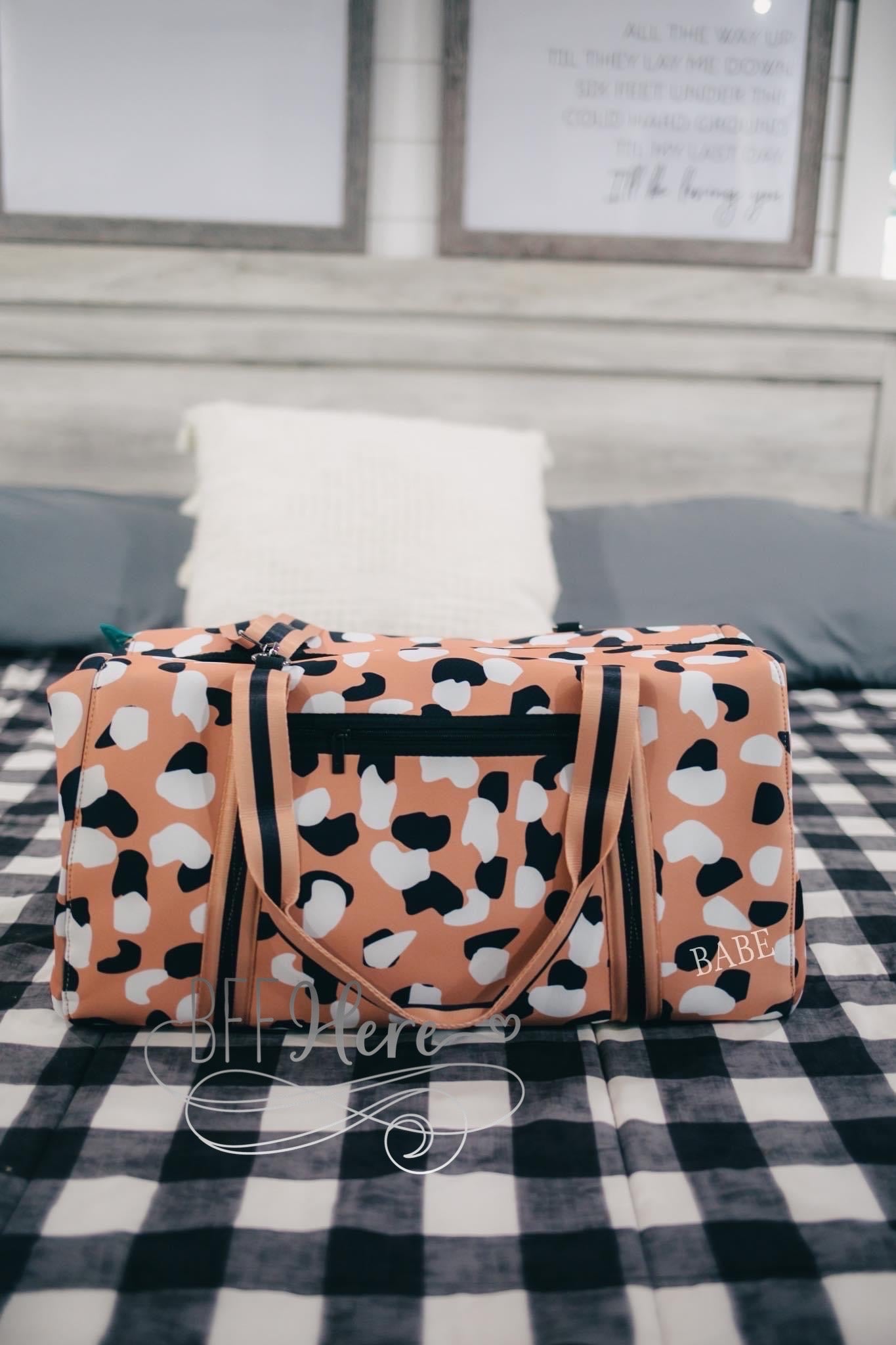 Neoprene Duffle Bag -  Savannah - BFF Here