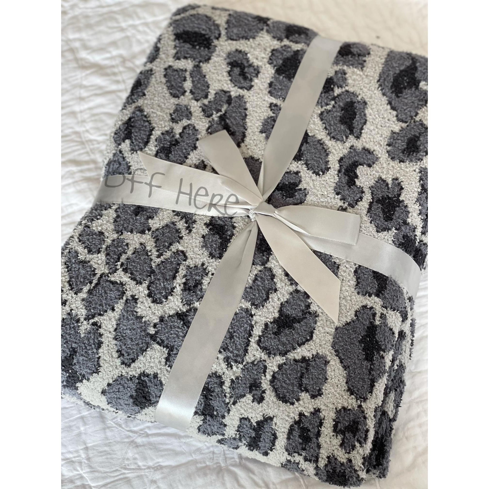 Luxe Jacquard Blanket -- Choice of Color - BFF Here