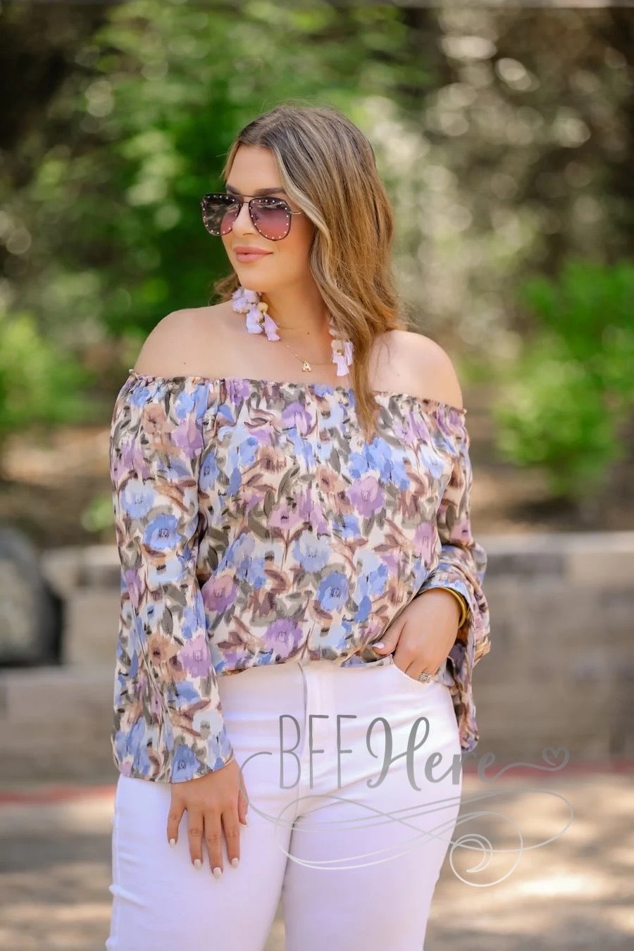 Sweet Escape Off The Shoulder Top - BFF Here