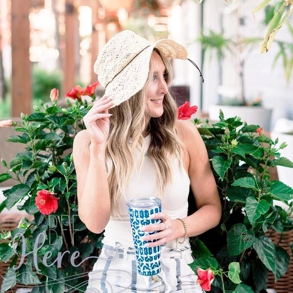 Indigo Isles Tumbler (22oz) by Swig Life - BFF Here