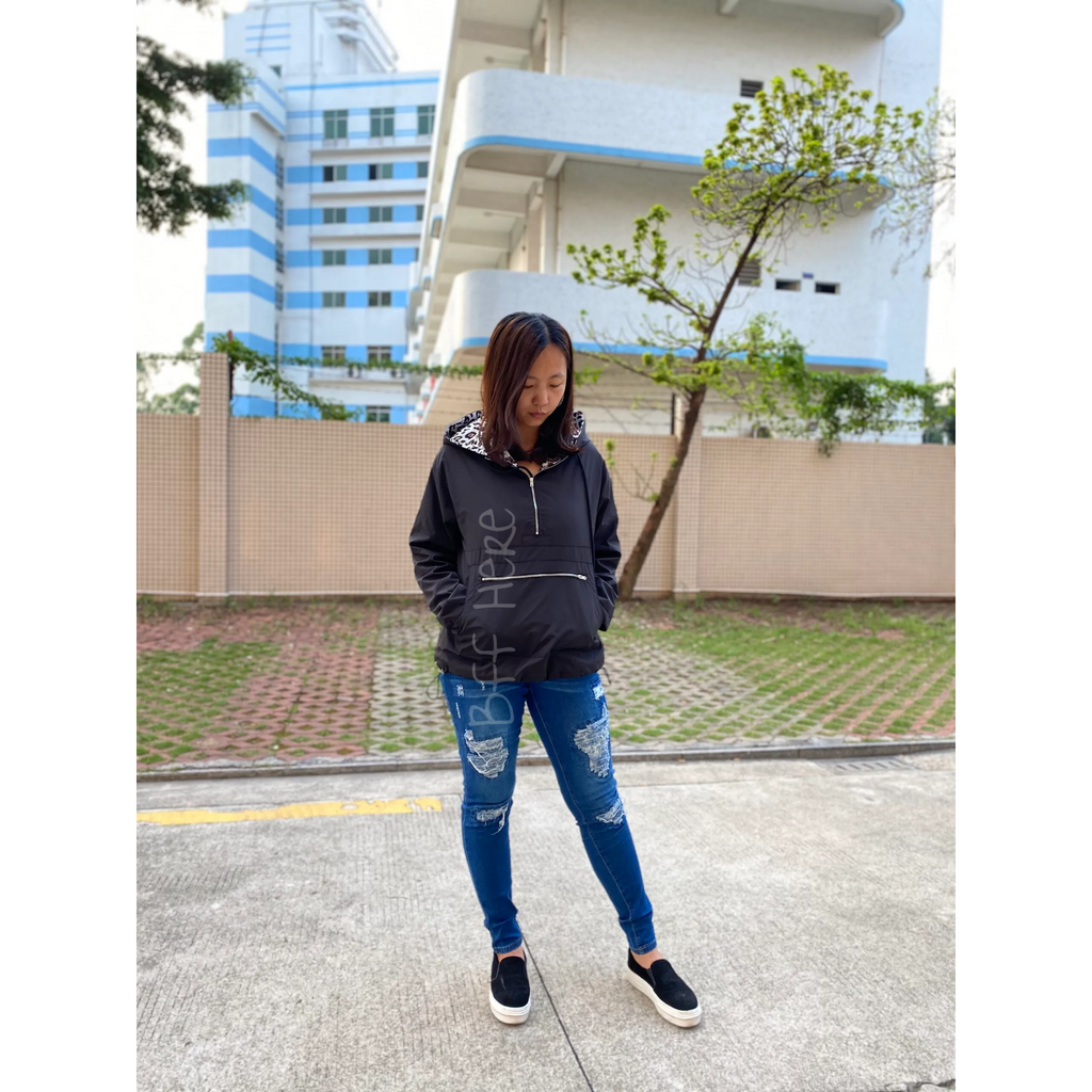 Shirley Leopard Windbreaker - BFF Here