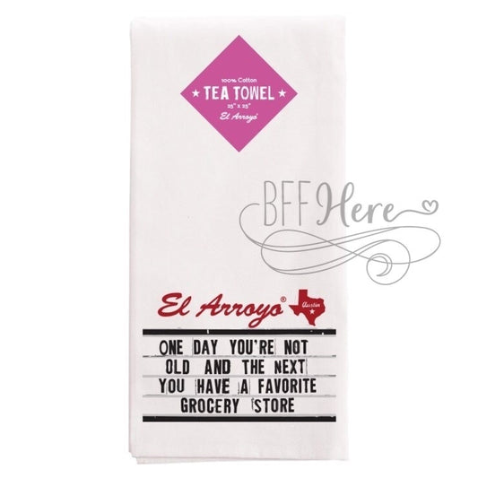 El Arroyo Tea Towel - Grocery Store - BFF Here