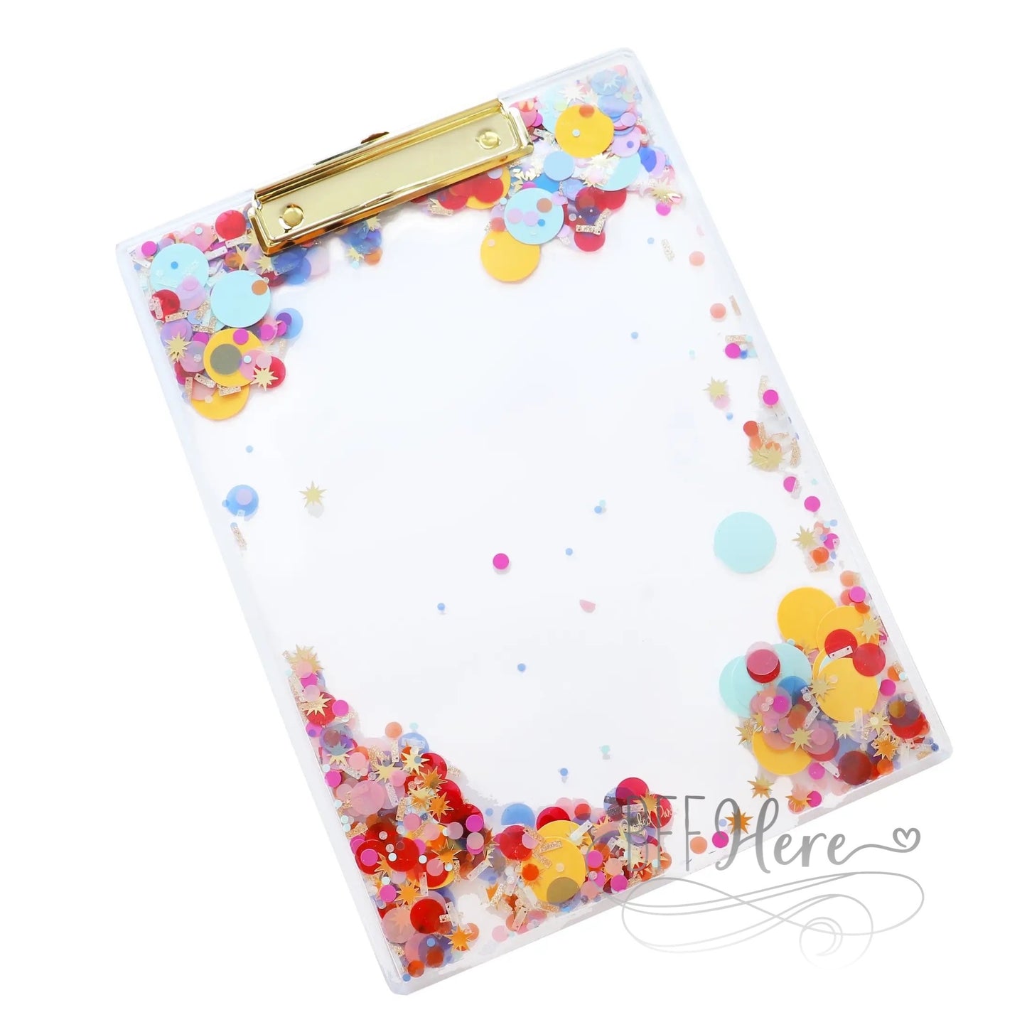 PREORDER—Never Boring Celebration Confetti Clipboard by Packed Party - BFF Here