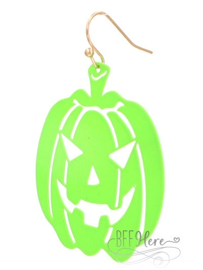 Halloween Pumpkin Earrings - BFF Here